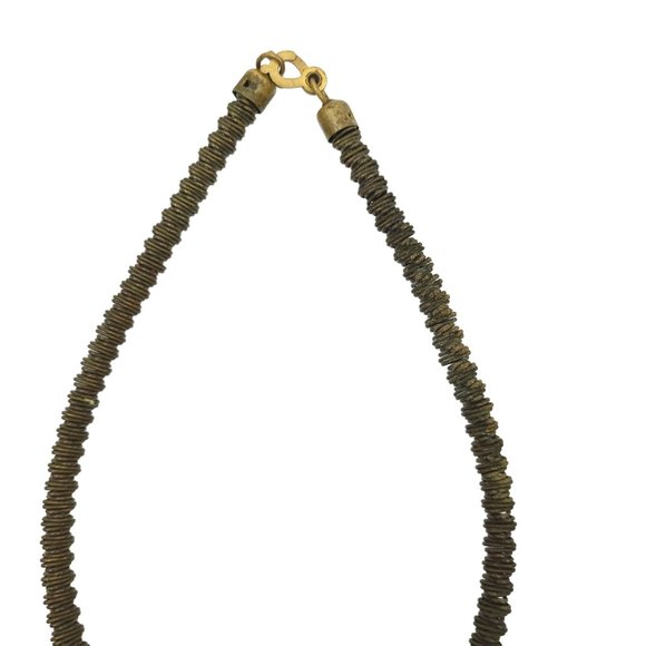 Vintage Choker Necklace Heart Floral ENGRAVED Dorothy Stretchy Boho Hippie Goth - Picture 11 of 14